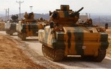 [ẢNH] Xe tăng Thổ Nhĩ Kỳ ào ạt tiến vào Idlib khi căng thẳng gia tăng