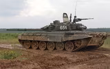 [ẢNH] Nga cấp tốc tăng cường xe tăng T-72B3 tới biên giới Ukraine trong tình hình nóng