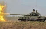 [ẢNH] Nga cấp tốc tăng cường xe tăng T-72B3 tới biên giới Ukraine trong tình hình nóng