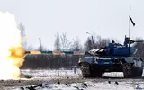 [ẢNH] Nga cấp tốc tăng cường xe tăng T-72B3 tới biên giới Ukraine trong tình hình nóng