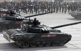 [ẢNH] Nga cấp tốc tăng cường xe tăng T-72B3 tới biên giới Ukraine trong tình hình nóng
