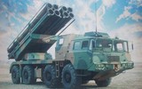 [ẢNH] Trung Quốc khoe pháo phản lực phóng loạt cỡ nòng lớn bắn xa nhất thế giới