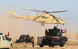 [ẢNH] Trực thăng vũ trang Nga tung hoành tại Iraq, 