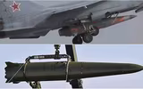[ẢNH] MiG-31 mang tên lửa Kinzhal lắp đầu đạn hạt nhân tuần tra biển Đen, Ukraine 