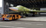 [ẢNH] Nga chính thức xuất xưởng máy bay ném bom chiến lược Tu-160M2 sản xuất mới đầu tiên