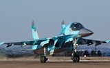 [ẢNH] Hạm đội Biển Đen nhận gấp loạt cường kích Su-34 trong tình hình nóng?