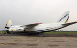 [ẢNH] Ảnh vệ tinh rõ nét về máy bay vận tải An-124 Ruslan bị phá hủy tại Lybia