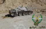 [ẢNH] Phiến quân khủng bố đánh chiếm loạt xe tăng của Quân đội Syria