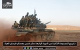 [ẢNH] Phiến quân khủng bố đánh chiếm loạt xe tăng của Quân đội Syria