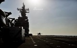 [ẢNH] Tiêm kích tàng hình F-35B trở lại tàu đổ bộ USS Essex, sẵn sàng tấn công Syria?