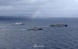 [ẢNH] Chưa cần tàu sân bay, biên đội Hải quân Mỹ - Nhật đã khiến Trung Quốc 
