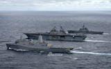 [ẢNH] Chưa cần tàu sân bay, biên đội Hải quân Mỹ - Nhật đã khiến Trung Quốc 