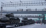 [ẢNH] Quân cảnh Nga phục hồi xe tăng T-34-85 bị Syria bỏ lại chiến trường từ năm 1973
