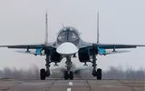 [ẢNH] Sự cố nghiêm trọng gây thiệt hại lớn cho Nga: Hai chiến đấu cơ Su-34 đâm nhau trên không