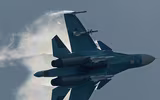 [ẢNH] Sự cố nghiêm trọng gây thiệt hại lớn cho Nga: Hai chiến đấu cơ Su-34 đâm nhau trên không