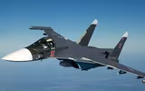 [ẢNH] Sự cố nghiêm trọng gây thiệt hại lớn cho Nga: Hai chiến đấu cơ Su-34 đâm nhau trên không