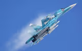 [ẢNH] Sự cố nghiêm trọng gây thiệt hại lớn cho Nga: Hai chiến đấu cơ Su-34 đâm nhau trên không