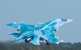 [ẢNH] Sự cố nghiêm trọng gây thiệt hại lớn cho Nga: Hai chiến đấu cơ Su-34 đâm nhau trên không