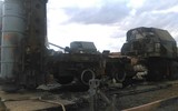 [ẢNH] S-300PM Syria may mắn chưa bị phá hủy hoàn toàn sau cuộc tấn công của Israel