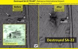 [ẢNH] Israel tung ảnh vệ tinh chứng minh Syria thiệt hại nặng nề sau trận không kích
