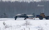[ẢNH] UCAV tàng hình Okhotnik của Nga có mặt tại Syria, sẵn sàng tấn công Idlib?