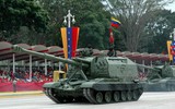 [ẢNH] Venezuela điều động vũ khí hạng nặng tới biên giới Colombia trong tình hình nóng