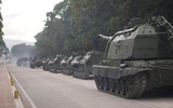 [ẢNH] Venezuela điều động vũ khí hạng nặng tới biên giới Colombia trong tình hình nóng