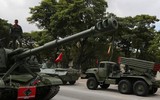 [ẢNH] Venezuela điều động vũ khí hạng nặng tới biên giới Colombia trong tình hình nóng