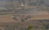 [ẢNH] Hình ảnh cuộc tập trận cực lớn của Quân đội Myanmar - Con hổ mới của ASEAN