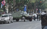 [ẢNH] Công an Hà Nội tung thiết giáp RAM 2000 bảo vệ Hội nghị thượng đỉnh Mỹ - Triều Tiên