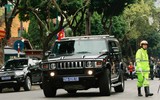 [ẢNH] Công an Hà Nội dùng Hummer chống đạn bảo vệ Hội nghị thượng đỉnh Mỹ - Triều Tiên