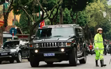 [ẢNH] Công an Hà Nội dùng Hummer chống đạn bảo vệ Hội nghị thượng đỉnh Mỹ - Triều Tiên
