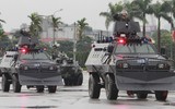 [ẢNH] Cảnh sát Cơ động triển khai xe bọc thép Shinjeong S5 bảo vệ ga Đồng Đăng
