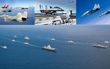 [ẢNH] Biên đội tàu sân bay Ấn Độ 