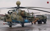 [ẢNH] Thoát hiểm ngoạn mục, trực thăng tấn công Mi-28NM Night Hunter được cứu đúng phút chót