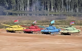 [ẢNH] Xe tăng T-72 Nga 