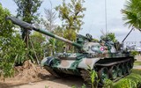 [ẢNH] Xe tăng T-55 nâng cấp cực mạnh của Campuchia tham gia tập trận cùng Trung Quốc