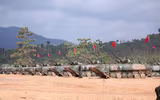 [ẢNH] Xe tăng T-55 nâng cấp cực mạnh của Campuchia tham gia tập trận cùng Trung Quốc