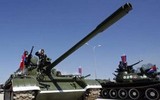[ẢNH] Xe tăng T-55 nâng cấp cực mạnh của Campuchia tham gia tập trận cùng Trung Quốc