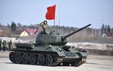[ẢNH] Quân cảnh Nga phục hồi xe tăng T-34-85 bị Syria bỏ lại chiến trường từ năm 1973
