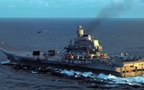 [ẢNH] Tàu sân bay Đô đốc Kuznetsov chuẩn bị 