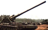 [ẢNH] Sau T-72B và Pantsir-S1, đến lượt pháo tự hành 2S7 Pion Nga đổ lật nhào khi hành quân