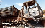 [ẢNH] Thiết giáp Trung Quốc chế tạo bị phá hủy bởi phiến quân châu Phi
