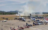 [ẢNH] Sau F/A-18, đến lượt Su-30MKM Malaysia gặp sự cố tại triển lãm LIMA 2019