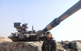[ẢNH] Quân đội chính phủ Syria khoe dàn xe tăng T-90 cực mạnh