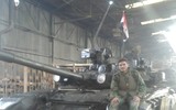 [ẢNH] Quân đội chính phủ Syria khoe dàn xe tăng T-90 cực mạnh