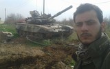 [ẢNH] Quân đội chính phủ Syria khoe dàn xe tăng T-90 cực mạnh