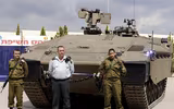 [ẢNH] Sự thực vụ thiết giáp nặng nhất thế giới Namer của Israel bị Hamas bắt sống