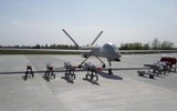 [ẢNH] Tên lửa Patriot vừa lập chiến công chói sáng: Bắn rơi UAV vũ trang của... quân nhà
