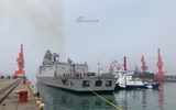[ẢNH] Gepard 3.9 Việt Nam sánh vai cùng dàn chiến hạm hiện đại tại Trung Quốc